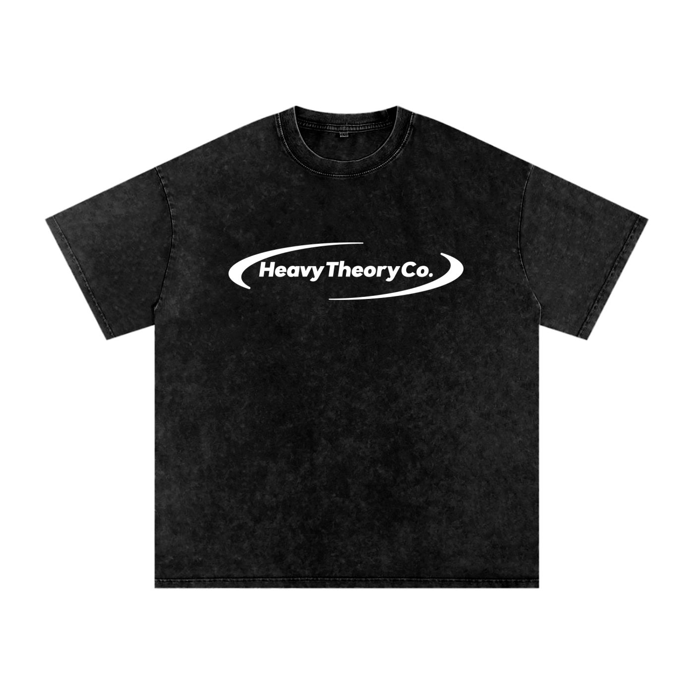 Heavy Theory Co. — Orbit Tee /  Snow Washed Black