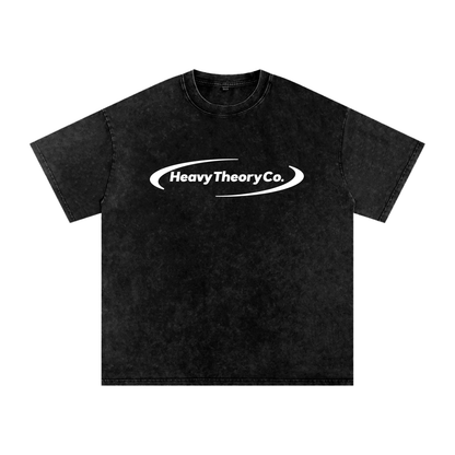 Heavy Theory Co. — Orbit Tee /  Snow Washed Black