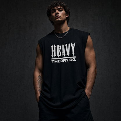 Heavy Theory Co. — Gothic Muscle Tank / Black